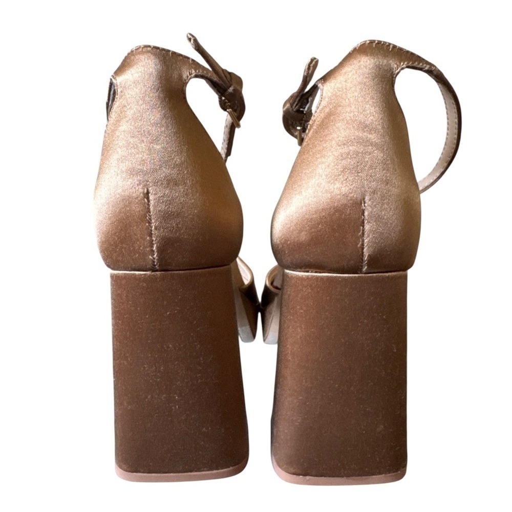 Dolce Vita Mid Brown Pandro Heels Size 7 - Picture 7 of 8